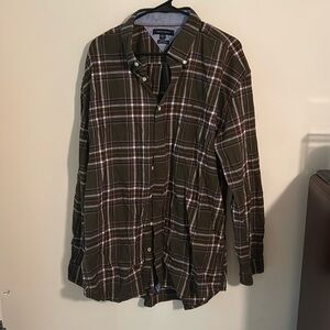 Green Men’s XXL Tommy Hilfiger button down